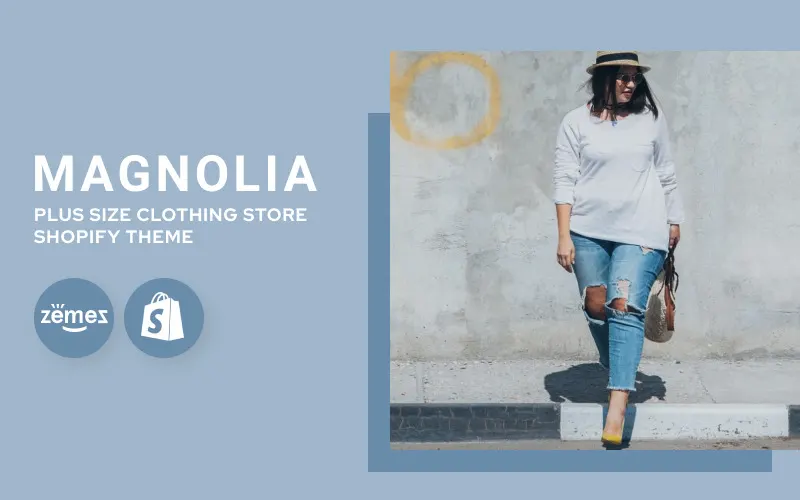 Plus Size Clothing Store Shopify Theme screenshot