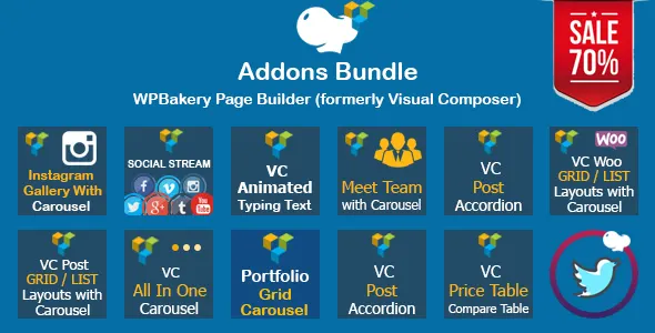 WPBakery Page Builder Addons Bundle screenshot
