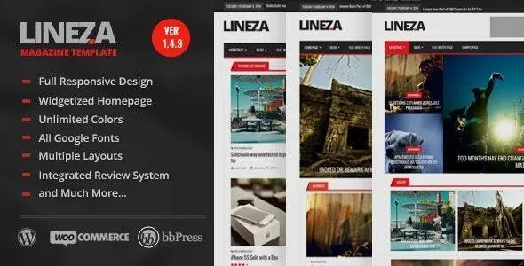 Lineza screenshot