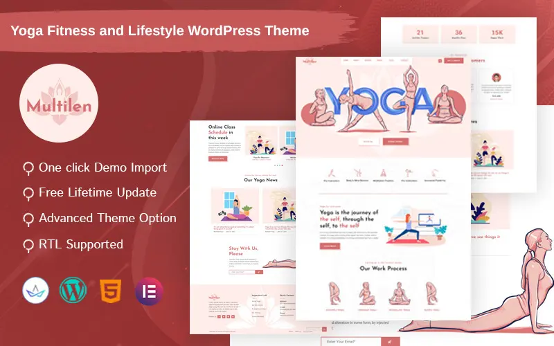 Modern And Flexible WordPress Themes For Yoga Teachers And Classes