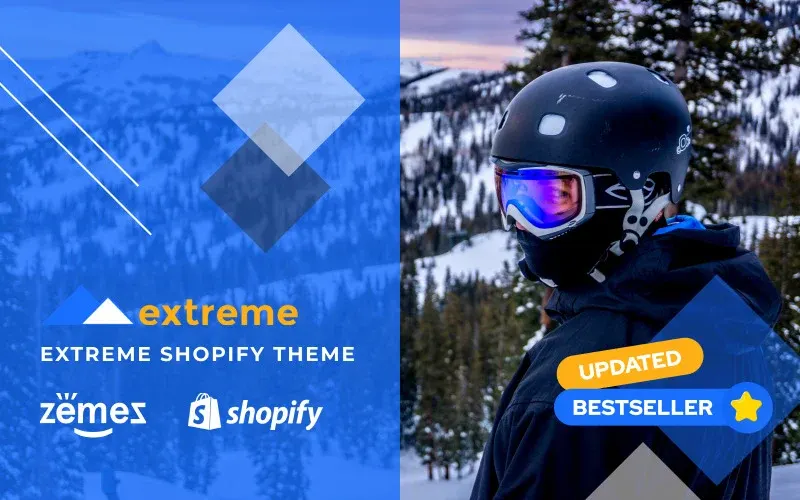 Extreme Shopify Theme screenshot