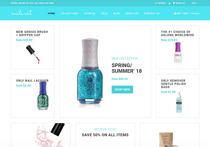 Shopify Themes For Selling Makeup, Perfume, Beauty Products, And Cosmetics Online