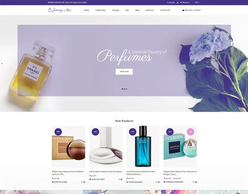 Jimmy Moo Shopify Theme screenshot