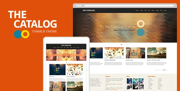 The Catalog Tumblr Theme screenshot