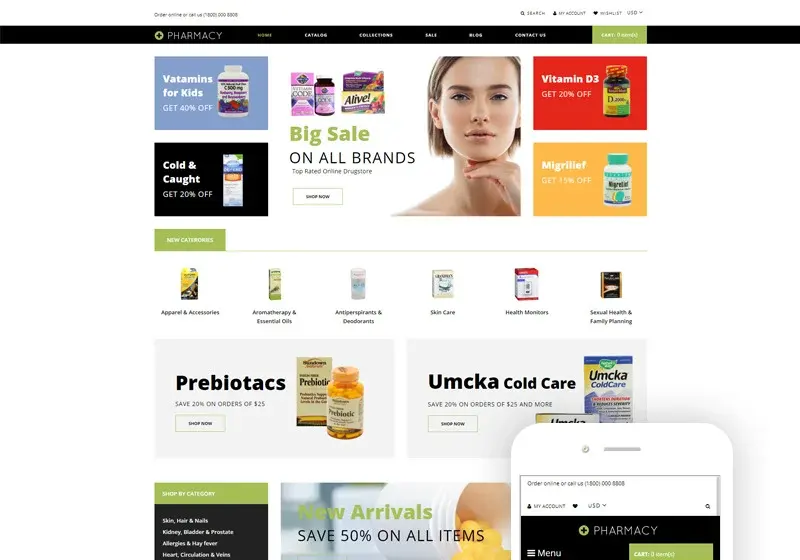 Incredible Medical And Health Shopify Themes