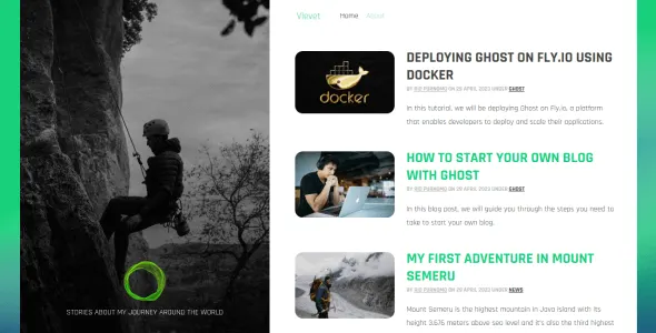 Vlevet Traveler Ghost Theme screenshot