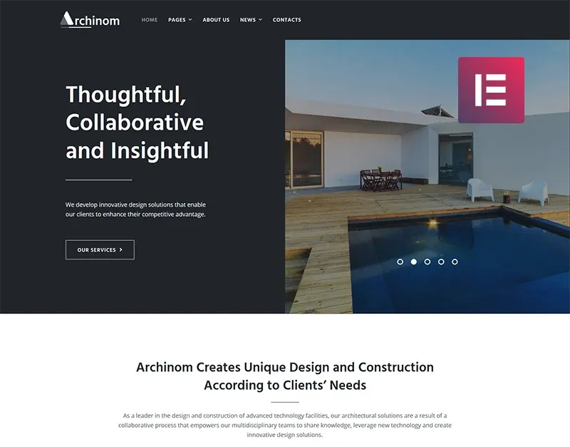 Archinom screenshot