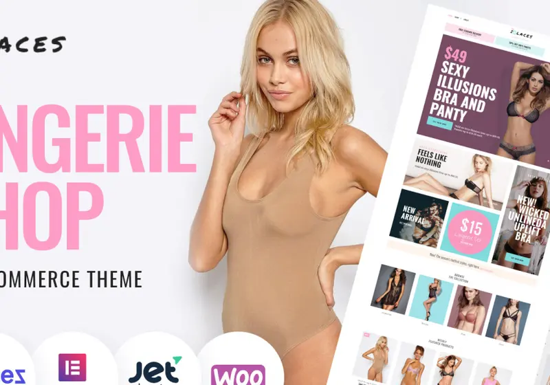 8 of the Best WooCommerce Themes for Selling Lingerie & Underwear