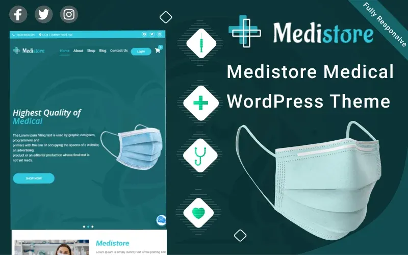 Dynamic Medical WordPress Themes For Doctors, Dentists, Therapists, Clinics, Vaccines, And Medical Supply Stores
