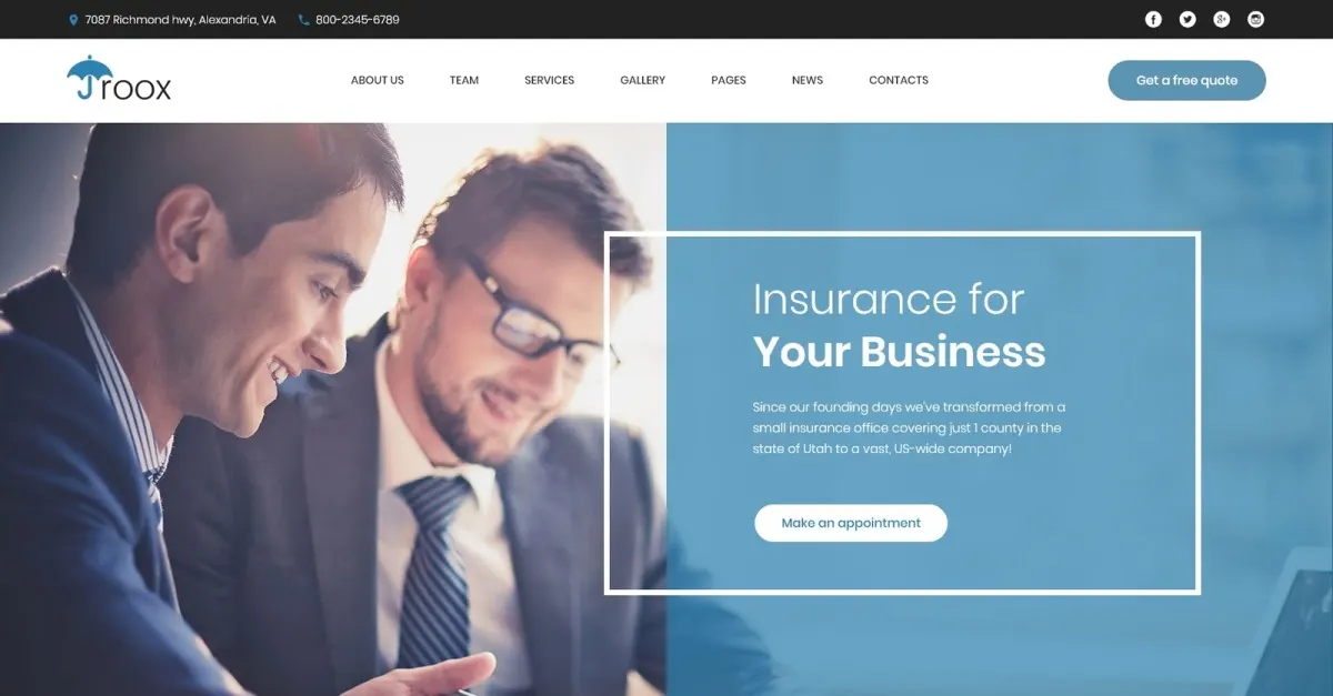 Reliable WordPress Themes For Insurance Companies