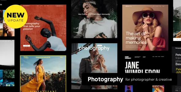 Photography WordPress screenshot