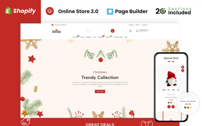 Fun And Festive Christmas Shopify Themes
