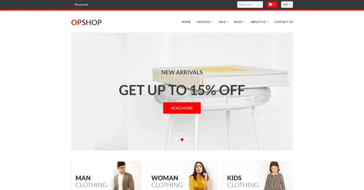 OpShop screenshot