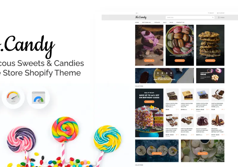 Responsive Bakery Shopify Themes For Selling Cakes, Cookies, And Bread Online