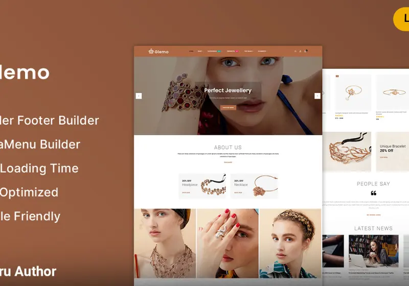 10 of the Best WooCommerce Themes for Selling Jewelry & Watches