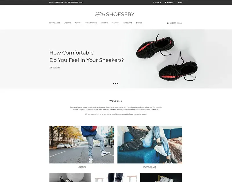 Shoesery screenshot