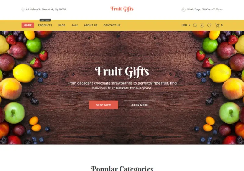Great Gift Store Shopify Themes for Any Occasion! (Flowers, Edible Arrangements, and More).