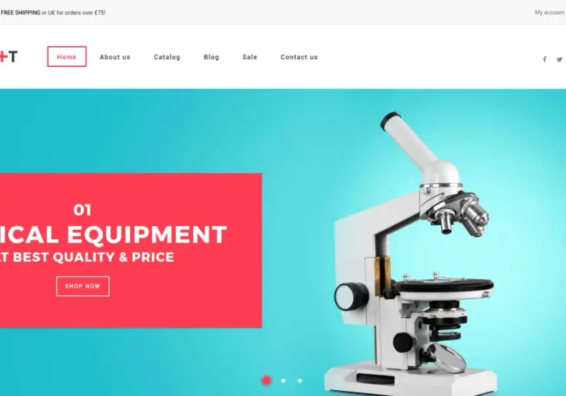 Responsive Online Medical Store Shopify Themes