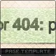 404 Error Page Template screenshot