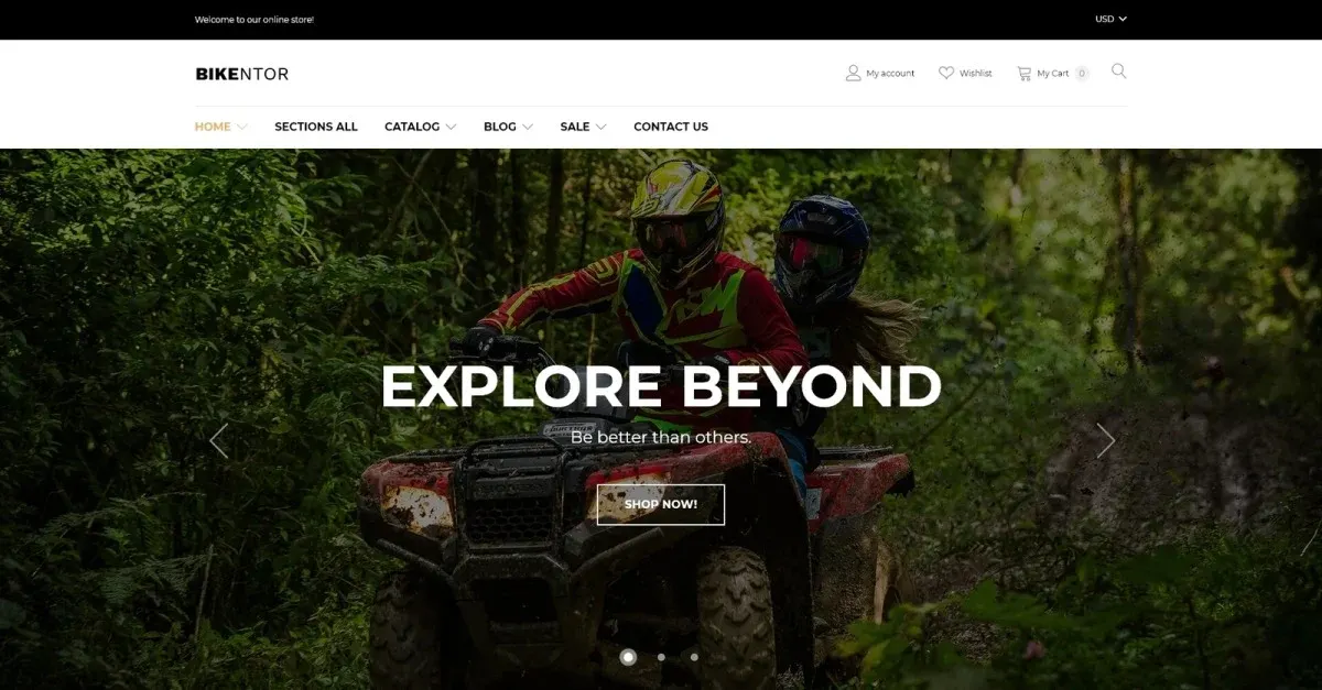 Bikentor screenshot