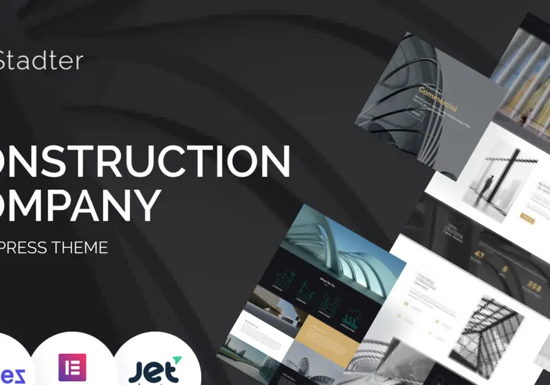 Reliable WordPress Themes For Construction Companies And Building Contractors