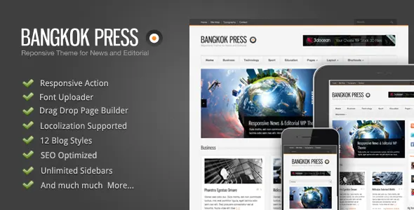 Bangkok Press screenshot