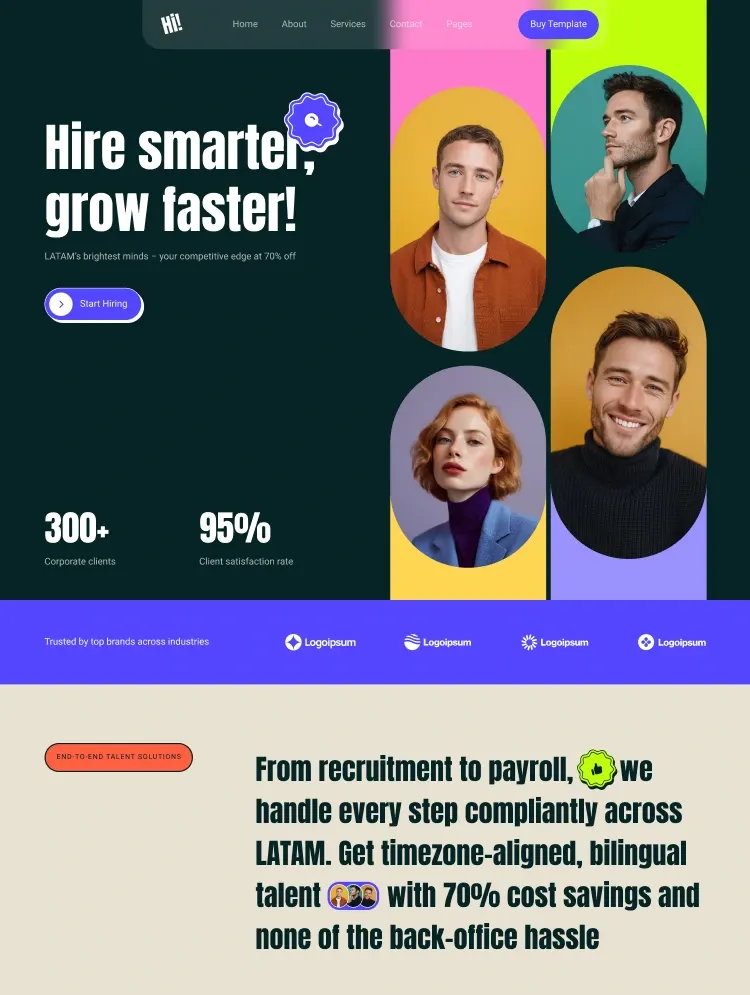 Hirelyn screenshot