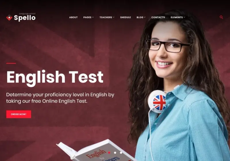 7+ Best Language Tutor Website Templates for WordPress