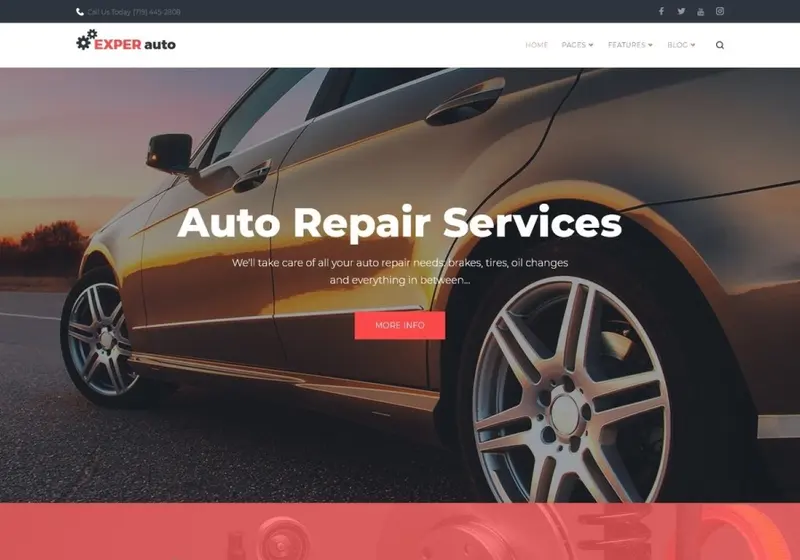 8 of the Best WordPress Themes for Car Repair Centers & Auto Mechanics