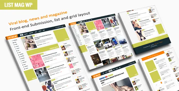 List Mag WP screenshot