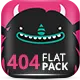404 Pack Flat Style screenshot