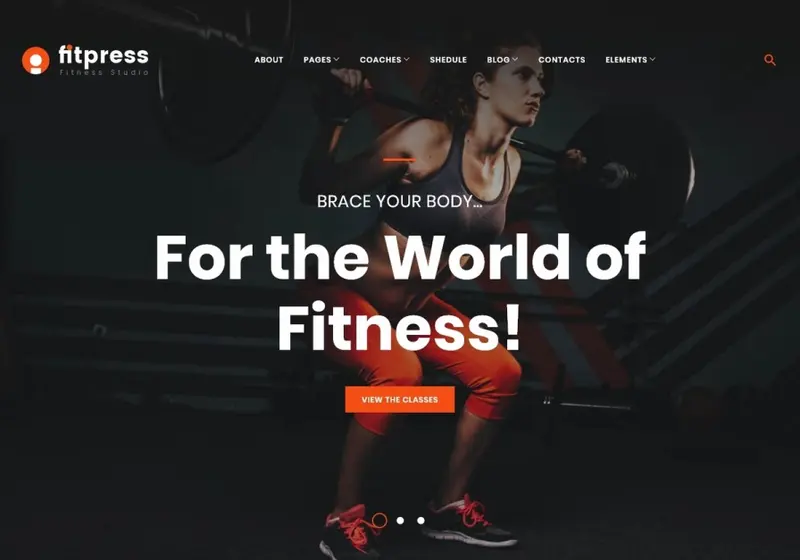 8 of the Best Gym & Fitness WordPress Themes