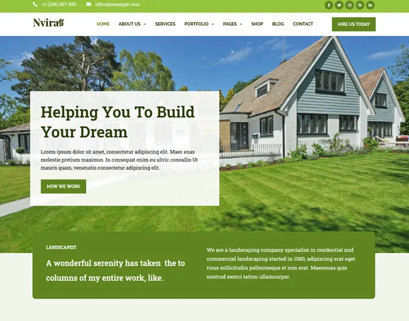 Lush And Lively WordPress Themes For Landscapers, Lawn Care Companies, And Gardeners