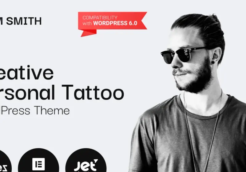 7 of the Best WordPress Themes for Tattoo Studios