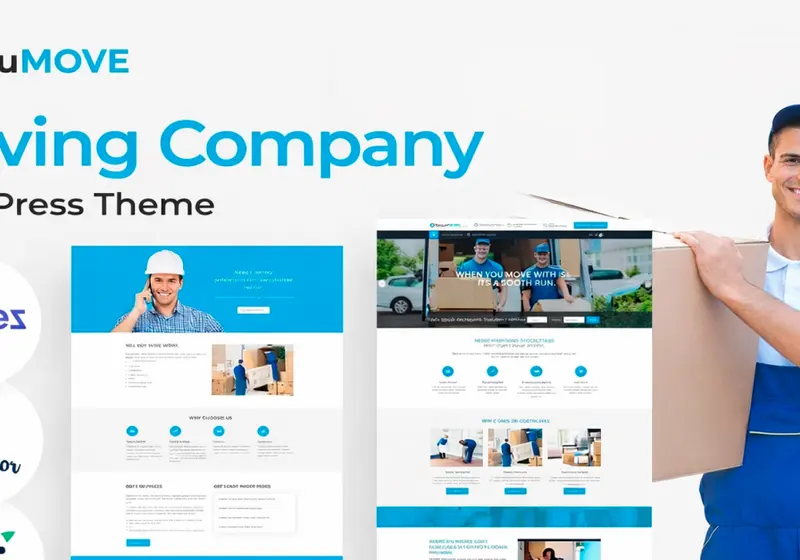 7 of the Best WordPress Themes for Movers & Moving Companies