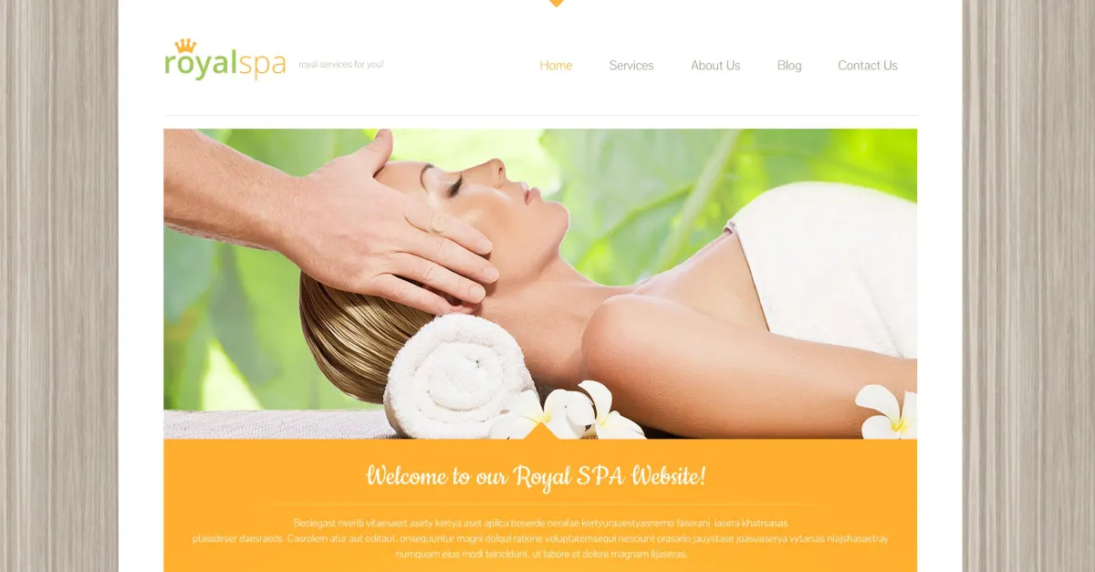 Free Beauty Responsive WordPress Theme screenshot