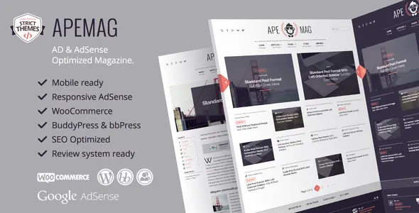 Apemag screenshot