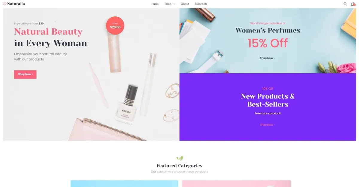 Gorgeous And Glam Beauty WooCommerce Themes For Selling Makeup, Cosmetics, Skincare, And Perfume