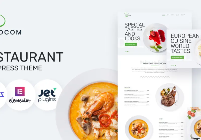 5 of the Best Restaurant WordPress Themes