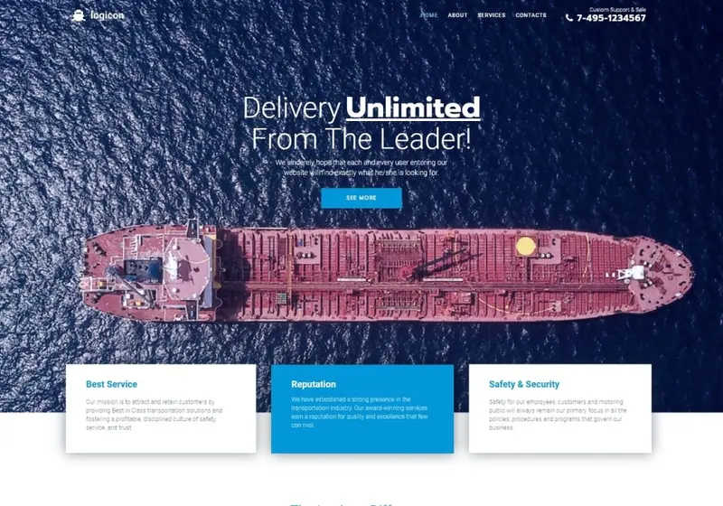 10 of the Best WordPress Theme for Logistics & Transportation Websites