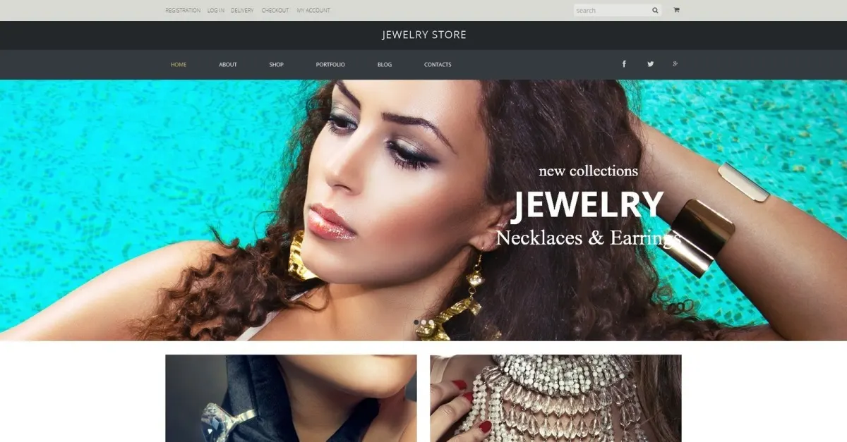 Free Jewelry Pieces WooCommerce Theme screenshot