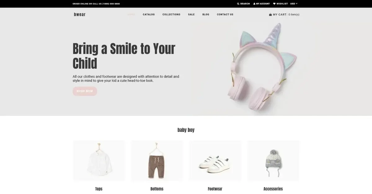 Bwear screenshot