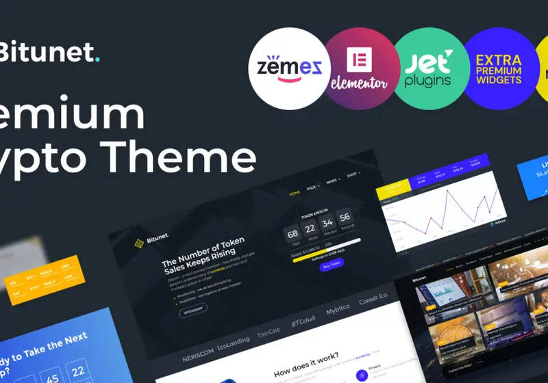 7 of the Best Bitcoin & Cryptocurrency WordPress Themes
