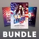 Labor Day Flyer Bundle screenshot