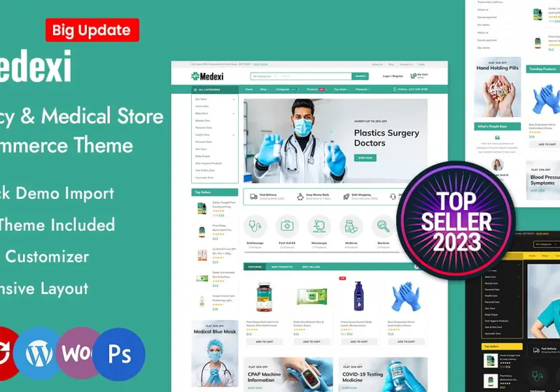 Spotless WooCommerce Themes For Online Medical Stores