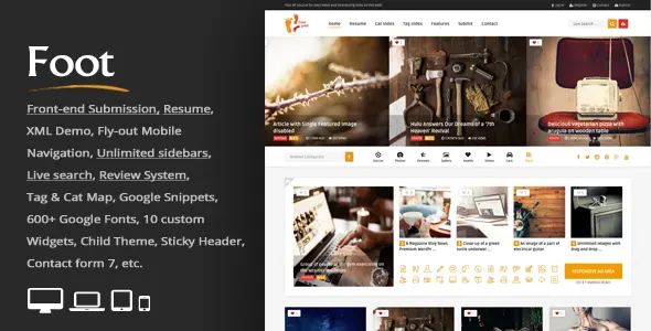 Awesome WordPress Themes with Frontend Submission (Community Driven)
