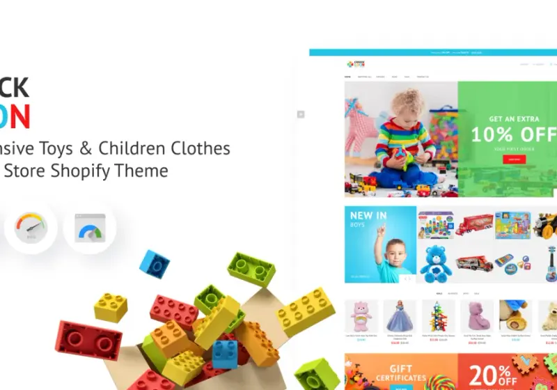 Kids Shopify Themes For Selling Products For Children And Babies