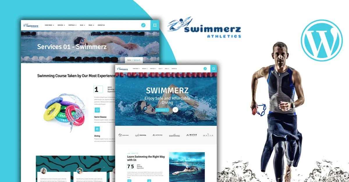 Strong And Sleek Gym And Fitness WordPress Themes