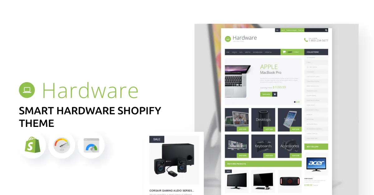 Smart Hardware Shopify Theme screenshot