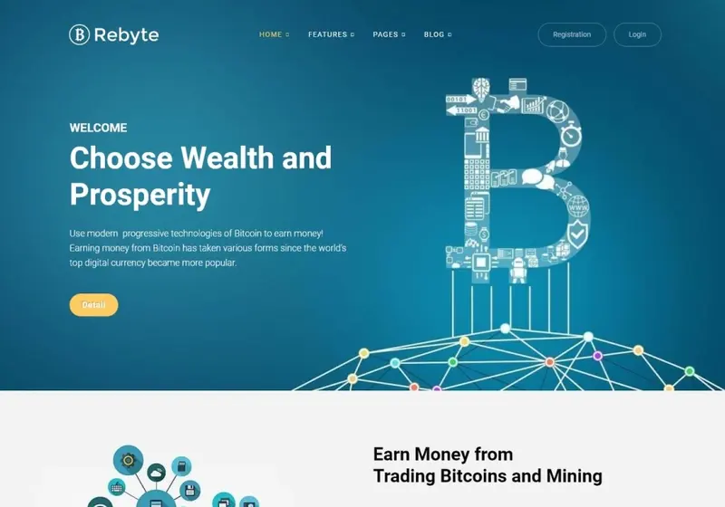 8 of the Best WordPress Themes for Bitcoin & Cryptocurrency Websites